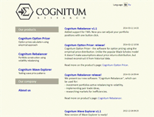 Tablet Screenshot of cognitum-research.com